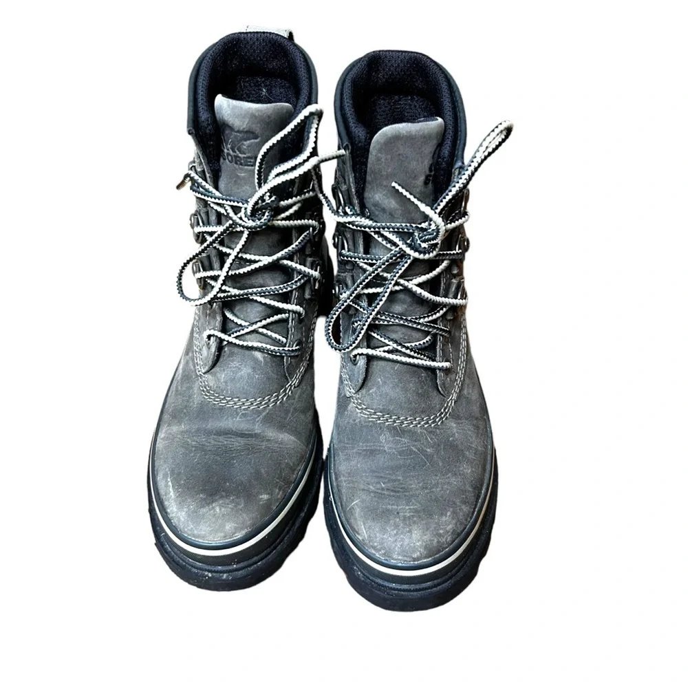 Sorel Lennox Waterproof Street Boot- Lugged Sole- Size - Picture 7 of 10